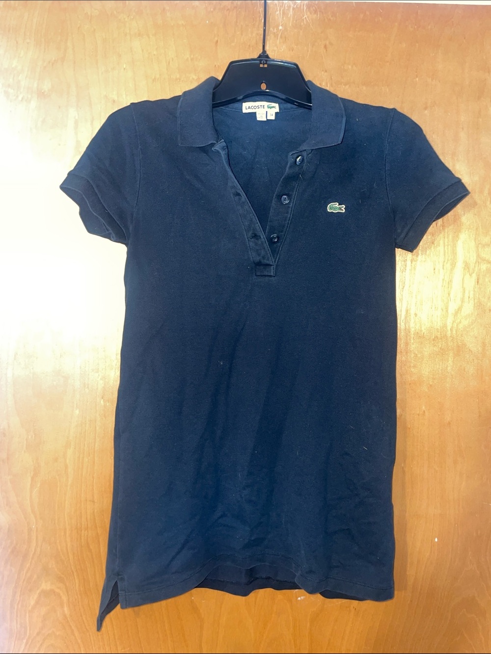 Lacoste polo shirt size 34
